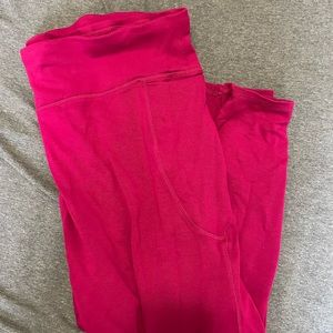 Snagtights plus size leggings pink